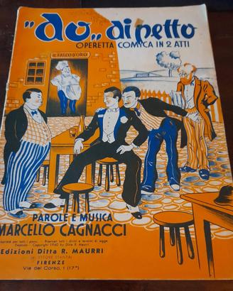 Operetta Do di Petto di Marcello Cagnacci