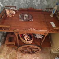 Carrello in legno