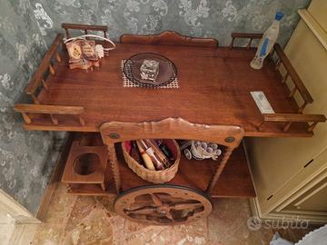 Carrello in legno