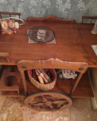 Carrello in legno
