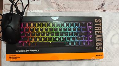 Fnatic Streak65 + Razer Viper Mini