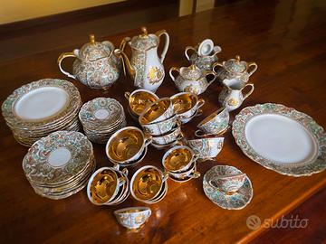 Servizio da tè vintage Bavaria Porcellana decorata