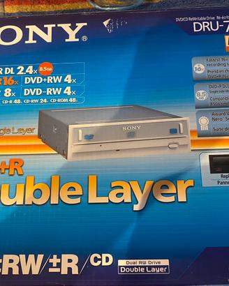 Masterizzatore DVD+R double layer Sony