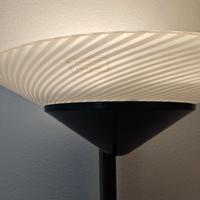 Lampada da terra con vetro originale di Murano