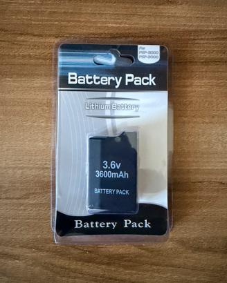 Batteria PSP 2000 / 3000 - 3.6v 3600mAh - Nuova