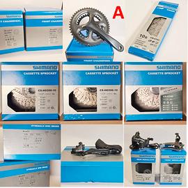 Tiagra 4700, Deore XT, Ultegra, GRX, Sram vari