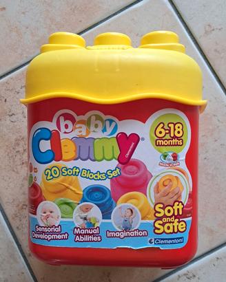 Blocks Mattoncini morbidi Clemmy Clementoni