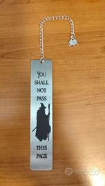 Segnalibro Il Signore Degli Anelli LOTR (Metallo)