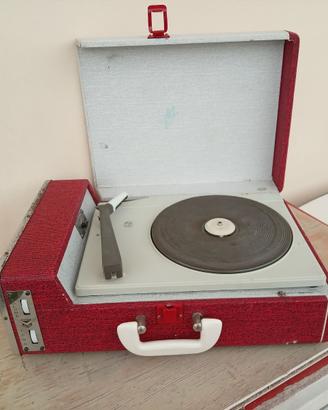 Giradischi Valigia Vintage R609 - Stile Retr&ograve;, Aperto Ma Mai Usato