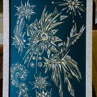 Quadri - abstract design - Pilot su cartoncino