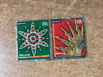 Francobollo Arte orafa € 0,70
