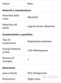 bici elettrica 