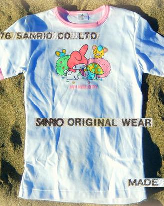 🐰 Sanrio MY MELODY Maglietta Maglia VINTAGE 1976!