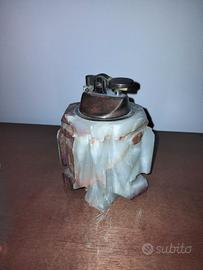 Accendini da tavolo in vero onice