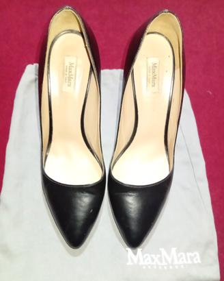 Scarpe Max Mara tacco 8 fantasia animalier