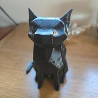 Gatto nero 3d