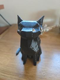 Gatto nero 3d