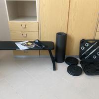 Set di attrezzi da palestra