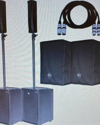 impianto audio rcf jmix 8 bundle