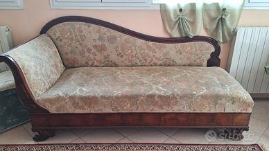 4 poltrone e dormeuse antiche