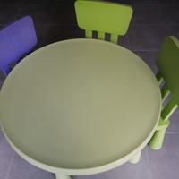 Tavolo e sedie ikea Mammut