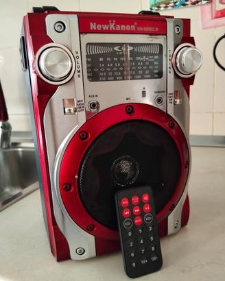 Radio, lettore USB, SD. ELETTRO E BATTERIA