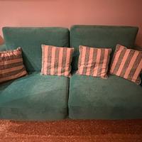 Divano tre posti, +1 poltrona