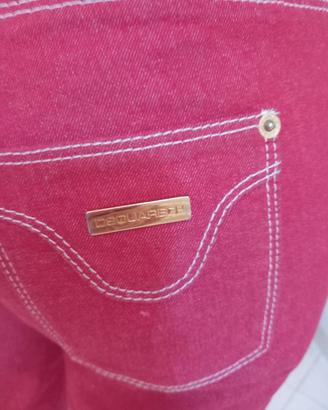jeans Disquared  anni 2000 rossi 