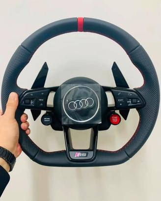 Volante Audi RS Sport in Pelle Traforata