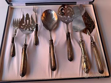 Set di posate da servizio in argento