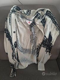 Cardigan moda oversize Franco Moschino, anni 80