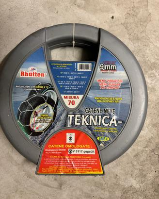Catene da neve 9mm Rhütten Teknica – Misura 70