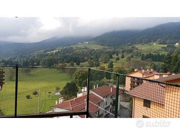 Bicamere con caminetto e stufa