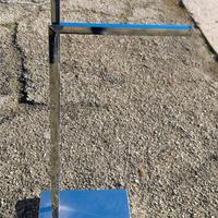 PORTASCIUGAMANI A PIANTANA IN ACCIAIO CROMATO