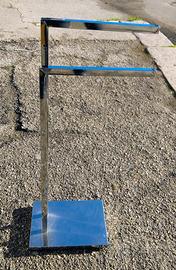 PORTASCIUGAMANI A PIANTANA IN ACCIAIO CROMATO