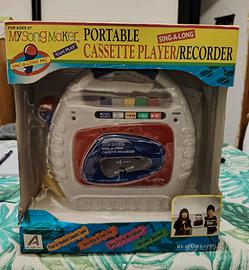 REGISTRATORE ALARON MY SONG MAKER PORTABLE
