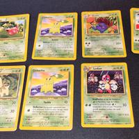 Lotto Neo Genesis Pokémon (7 Carte)