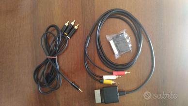Cavi video Scart x XBOX 360 Slim-Super Slim NUOVI