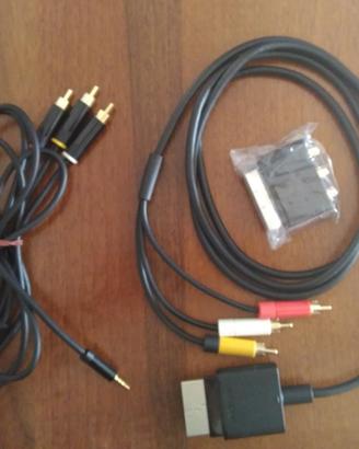 Cavi video Scart x XBOX 360 Slim-Super Slim NUOVI