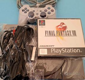 Sony Play station 1 con cavi, joypad e gioco