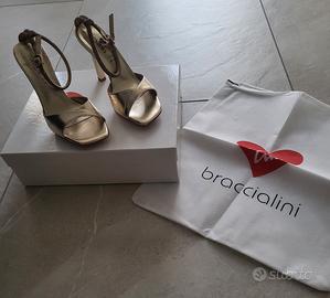 sandalo oro Braccialini 