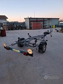 carrello portabarca 750kg 