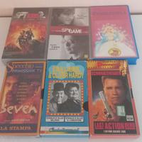 6 films vhs vario genere