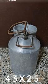 Bidone da latte in alluminio