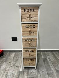 Mobiletto con cassetti