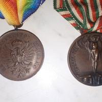 Militaria- Lotto medaglie Prima Guerra Mondiale
