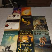 Valerio Massimo Manfredi lotto n. 10 libri 