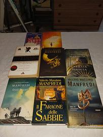 Valerio Massimo Manfredi lotto n. 10 libri 