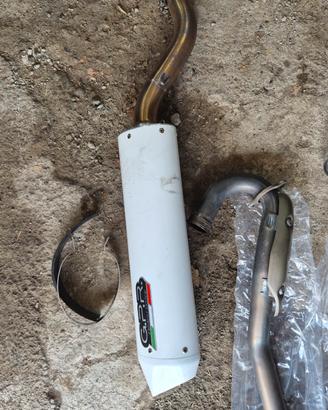 scarico honda crf 450