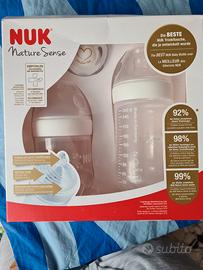 NUK Nature Sense Starter set biberon in vetro - …